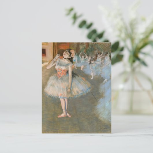 Edgar Degas - The Star Postkarte (Stehend Vorderseite)