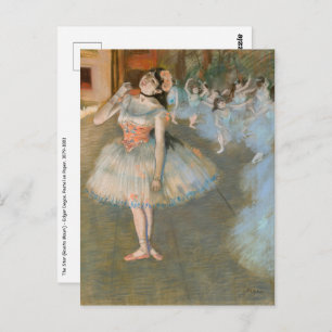 Edgar Degas - The Star Postkarte