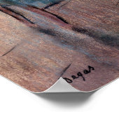 Edgar Degas Three Dancers Vorbereitung für die Kla Poster (Ecke)