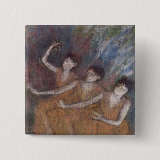 Edgar Degas | Trois Danseuses Button (Vorderseite)
