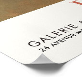 Edgar Degas Two Dancers on Bühne Art Ballet Print Poster (Ecke)