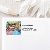 Edgar Degas - Vier Ballerinas auf Bühne (Insitu)