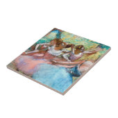 Edgar Degas - Vier Ballerinas auf Bühne Fliese (Seite)