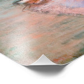 Edgar Degas - Vier Ballerinas auf Bühne Fotodruck (Ecke)