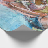 Edgar Degas - Vier Ballerinas auf Bühne Geschenkpapier (Ecke)