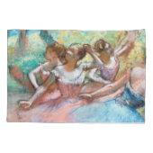 Edgar Degas - Vier Ballerinas auf Bühne Kissenbezug (Rückseite)