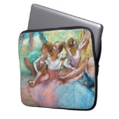 Edgar Degas - Vier Ballerinas auf Bühne Laptopschutzhülle (Vorderseite Links)