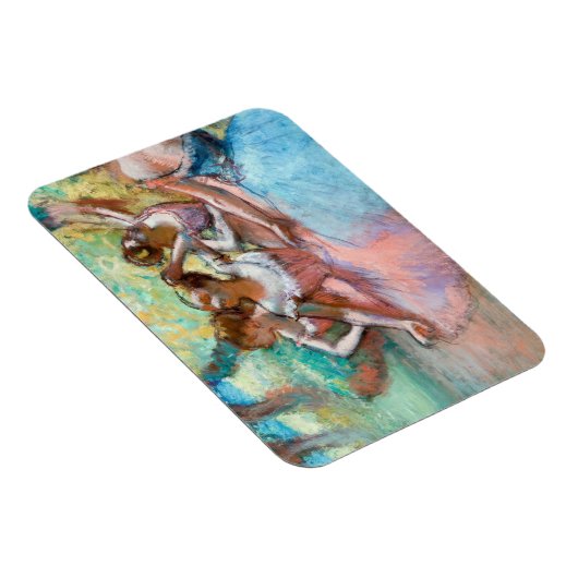 Edgar Degas - Vier Ballerinas auf Bühne Magnet (Rechte Seite)