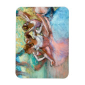 Edgar Degas - Vier Ballerinas auf Bühne Magnet (Vertikal)