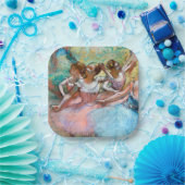 Edgar Degas - Vier Ballerinas auf Bühne Pappteller (Party)