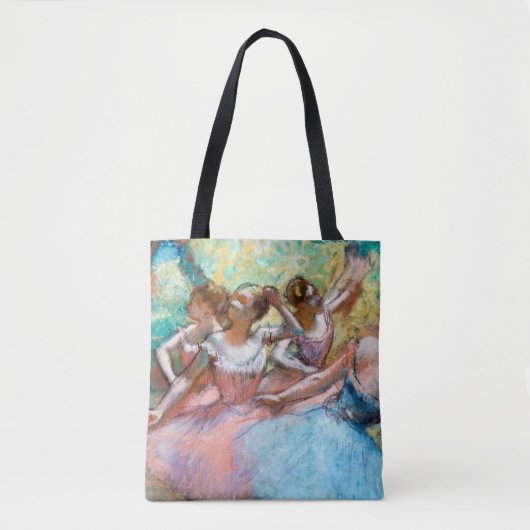 Edgar Degas - Vier Ballerinas auf Bühne Tasche (Vorderseite)