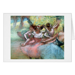 Edgar Degas Vier Ballerinas auf der Bühne
