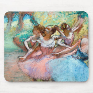 Edgar Degas - Vier Ballerinas auf der Bühne Mousepad