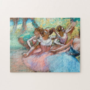 Edgar Degas - Vier Balletttänzerinnen auf der Bühn Puzzle