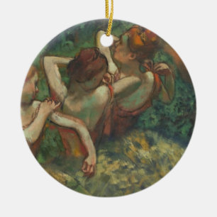 Edgar Degas   vier Jahreszeiten im einem Kopf, Keramik Ornament