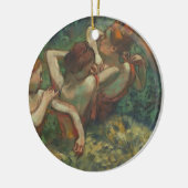 Edgar Degas | vier Jahreszeiten im einem Kopf, Keramik Ornament (Links)