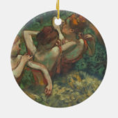 Edgar Degas | vier Jahreszeiten im einem Kopf, Keramik Ornament (Hinten)