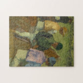 Edgar Degas | vier Jockeys Puzzle (Horizontal)