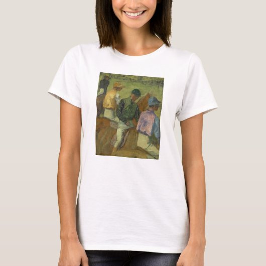 Edgar Degas | vier Jockeys T-Shirt (Vorderseite)