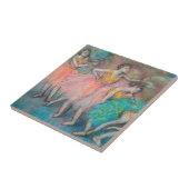 Edgar Degas - Vier Tänzer Fliese (Seite)