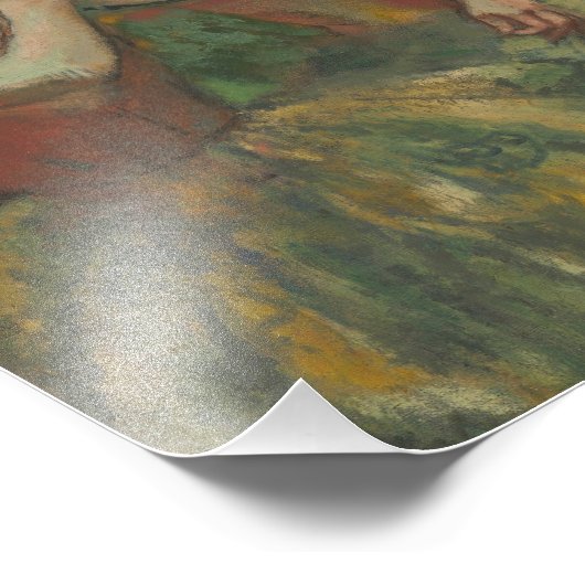 Edgar Degas - Vier Tänzer Fotodruck (Ecke)