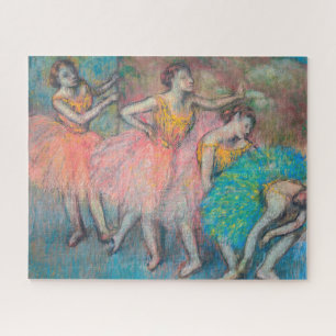 Edgar Degas - Vier Tänzer Puzzle