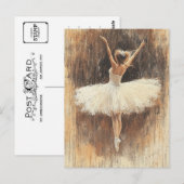 Edgar Degas Vintag Postcard Postkarte (Vorne/Hinten)