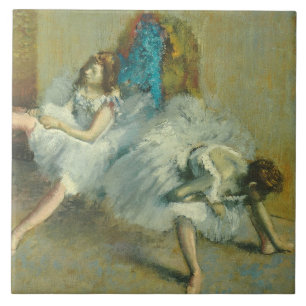 Edgar Degas   vor dem Ballett, 1890-1892 Fliese