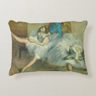 Edgar Degas   vor dem Ballett, 1890-1892 Zierkissen