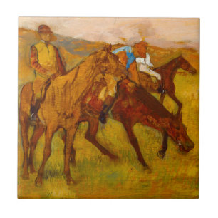 Edgar Degas Vor dem Rennen Fliese