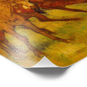 Edgar Degas Vor dem Rennen Fotodruck (Ecke)