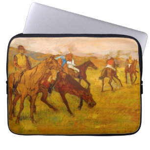 Edgar Degas Vor dem Rennen Laptopschutzhülle