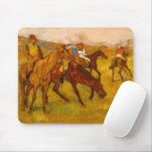 Edgar Degas Vor dem Rennen Mousepad (Mit Mouse)