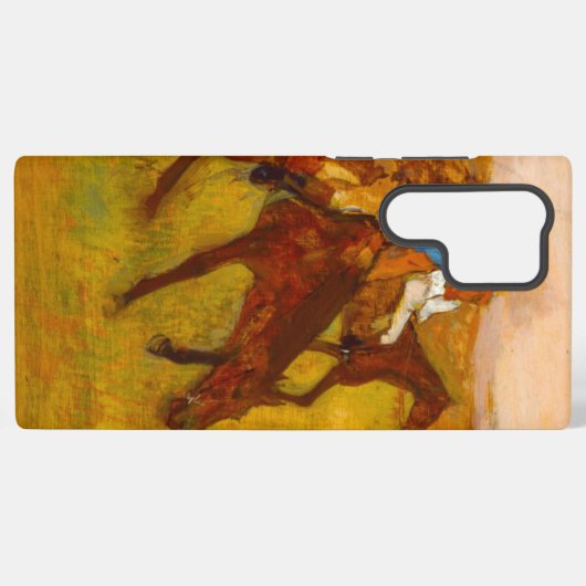 Edgar Degas Vor dem Rennen Samsung Galaxy Hülle (Rückseite (Horizontal))