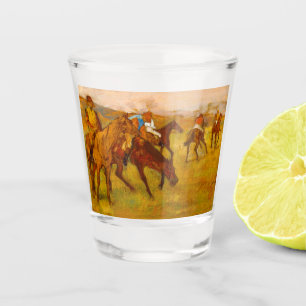 Edgar Degas Vor dem Rennen Schnapsglas