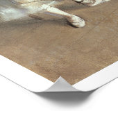 Edgar Degas | Warten, c.1882 Poster (Ecke)