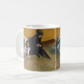 Edgar Degas - Warten Kaffeetasse (Vorderseite Links)