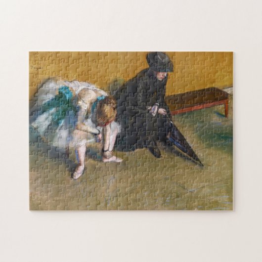Edgar Degas - Warten Puzzle (Horizontal)