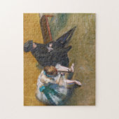 Edgar Degas - Warten Puzzle (Vertikal)