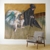 Edgar Degas - Warten Wandteppich (Beispiel (Horizontal))