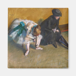 Edgar Degas - Wartend Magnet