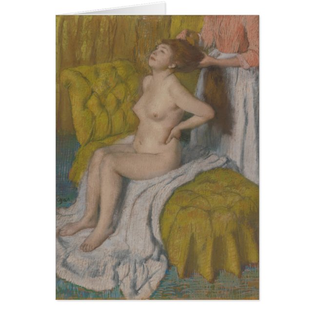 Edgar Degas Woman Having Her Hair Combed (Vorne)