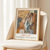 Edgar Degas Woman Trockeneis-Art Pastell Poster