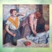 Edgar Degas - Women Ironing Fensteraufkleber (Blatt 3)