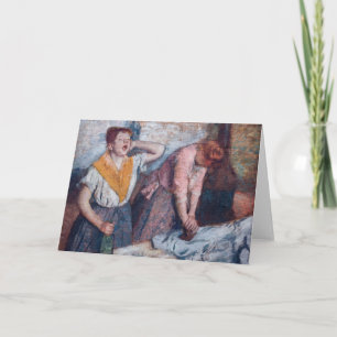 Edgar Degas - Women Ironing Karte