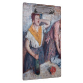 Edgar Degas - Women Ironing Klemmbrett (Rechts)