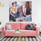 Edgar Degas - Women Ironing Leinwanddruck (Insitu (Wohnzimmer))