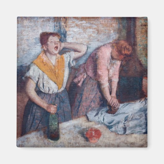 Edgar Degas - Women Ironing Magnet (Vorne)