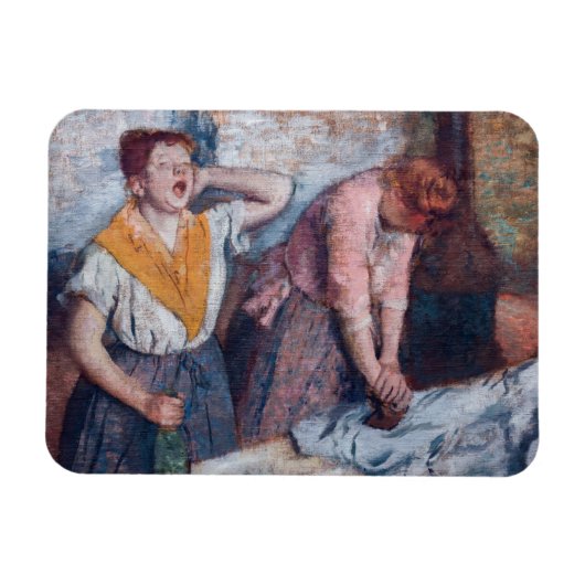 Edgar Degas - Women Ironing Magnet (Horizontal)