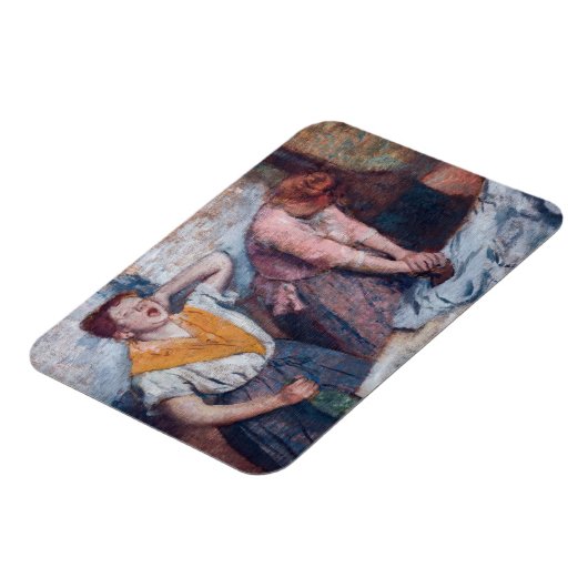 Edgar Degas - Women Ironing Magnet (Linke Seite)